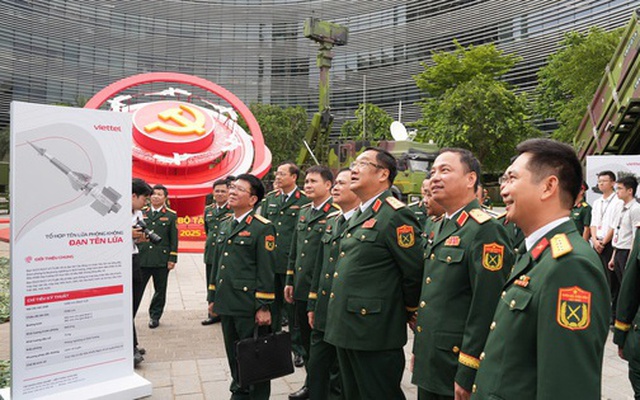 Viettel sản xuất nhiều loại vũ khí, trang bị công nghệ cao, hiện đại