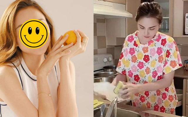 Hoa hậu Việt lấy chồng thứ 3 lên tiếng tin phải đi rửa bát thuê khi sang Canada định cư