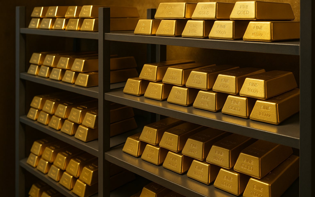 Láng giềng Việt Nam trữ thêm 1,8 tấn vàng, đang giữ 2.300 tấn