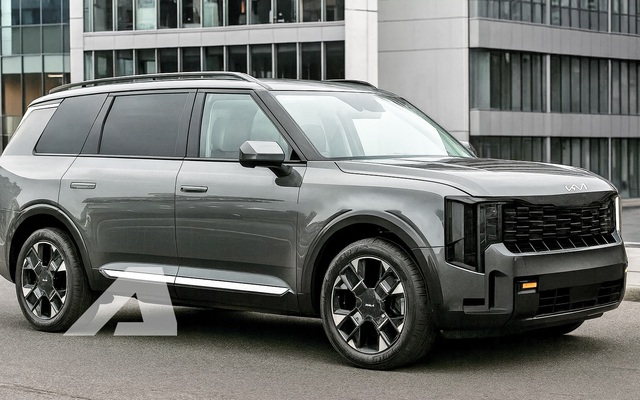 Xem trước đời mới của Kia Telluride mà người Việt chờ đã lâu: Thiết kế góc cạnh kiểu Palisade, thêm động cơ hybrid