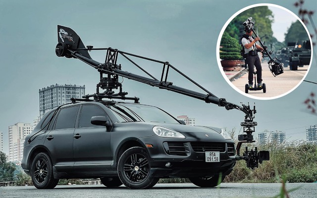 Dàn xe camera khủng của Lê Bảo Hân sẵn sàng phục vụ A80: Đoàn làm phim Fast & Furious cũng có xe tương tự