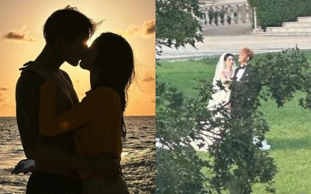 Lộ ảnh cưới bí mật của “anh sếp showbiz" và nàng thơ gen Z: Cô dâu khoe vai trần gợi cảm, hôn lễ thế kỷ sát lắm rồi!