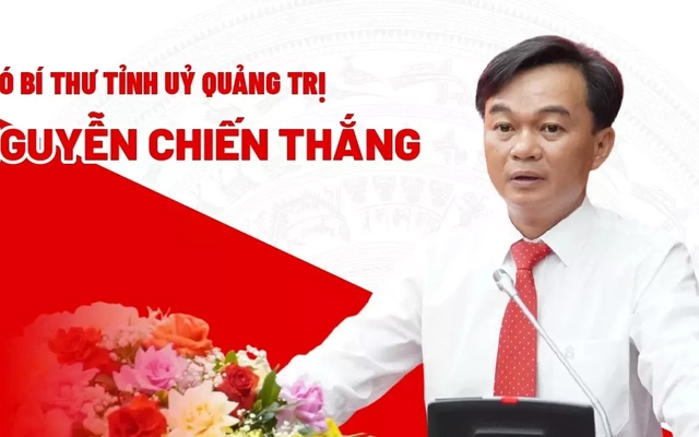 Chân dung tân Phó Bí thư Tỉnh ủy Quảng Trị Nguyễn Chiến Thắng