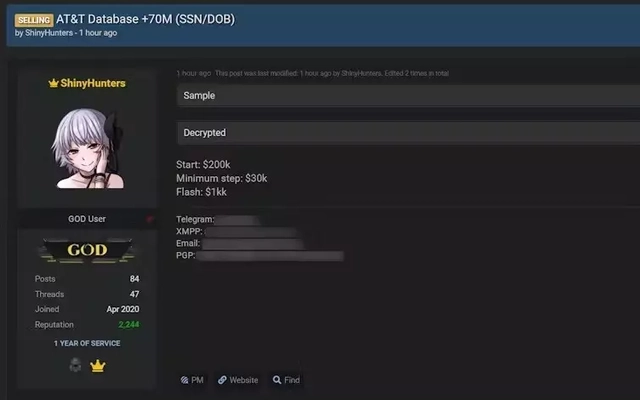 Xung quanh nhóm tin tặc khét tiếng rao bán dữ liệu Trung tâm Thông tin Tín dụng Việt Nam