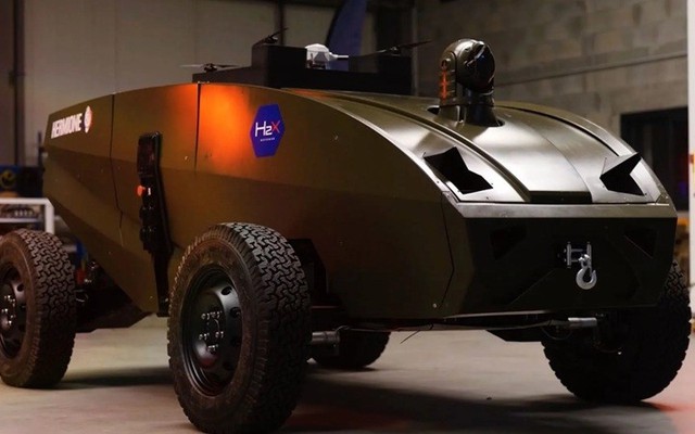 Xe chiến trường chạy hydrogen hoạt động suốt 20 giờ không nghỉ