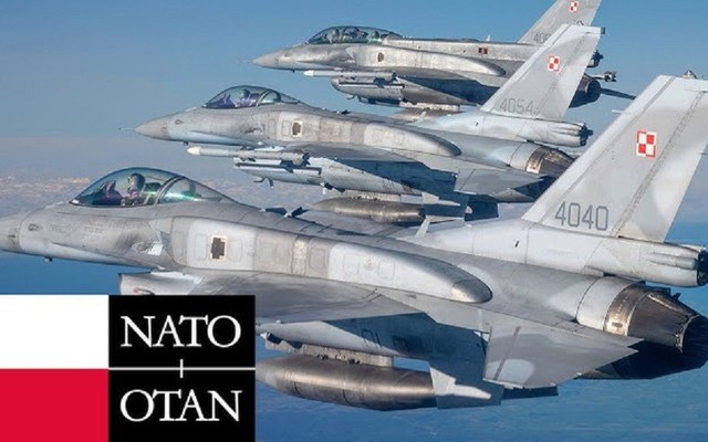 Máy bay NATO quần thảo không phận Ba Lan săn UAV 'lạ'