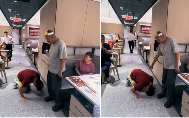 Cảnh tượng lạ lùng tại một nhà hàng lẩu