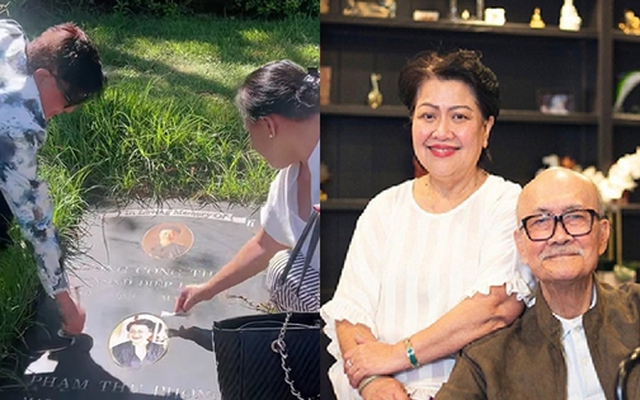 Nam NSND qua đời ở Mỹ, chung một mộ với vợ, đàn em nói: "Hiếm có"