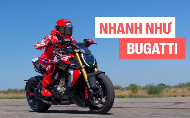 Ducati Diavel V4 RS ra mắt: Siêu mô tô tăng tốc nhanh như Bugatti Veyron, giá quy đổi từ 1,2 tỷ đồng