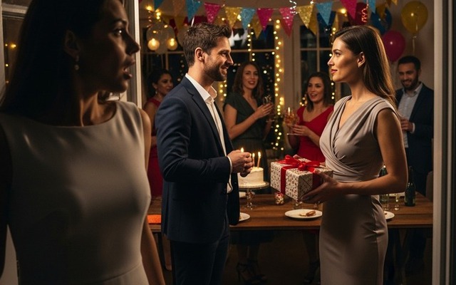 Sự xuất hiện của "vị khách không mời" trong tiệc sinh nhật chồng khiến tôi không nói lên lời