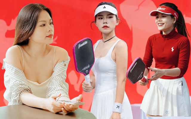Nữ MC U40 lão hóa ngược nhờ Pickleball, chồng là Phó chủ tịch vẫn bị vợ "tuýt còi" khi chung đội với bạn nữ