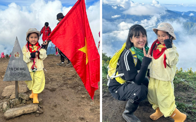 Bé 5 tuổi gây sốt mạng khi cùng mẹ chinh phục top 5 đỉnh núi cao nhất Việt Nam