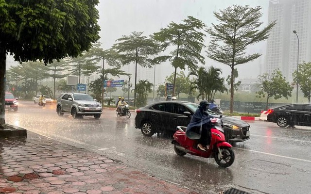 Miền Bắc sắp đón nhiều đợt mưa to đến rất to