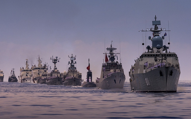 Những hình ảnh chưa phát trực tiếp về sức mạnh Hải quân nhân dân Việt Nam tại A80