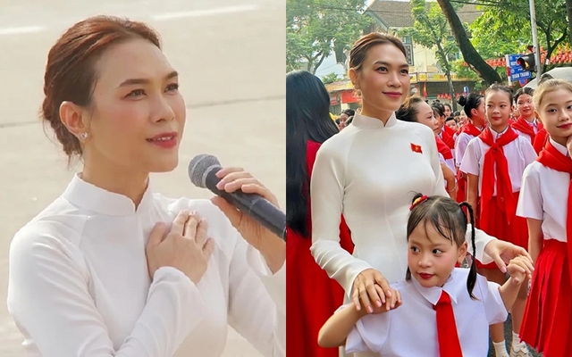 Gây xúc động khi xuất hiện tại quảng trường Ba Đình sáng 2/9, Mỹ Tâm đẳng cấp cỡ nào?