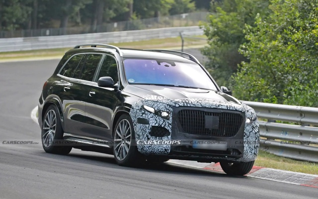 Lộ ảnh Mercedes-Maybach GLS bản mới: Tổng thể ít thay đổi, lưới tản nhiệt tinh chỉnh nhẹ