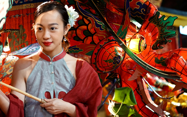 Ngỡ ngàng ngắm nhìn 50 chiếc lồng đèn cổ "hồi sinh" trong ngôi đình trăm tuổi ở TP.HCM