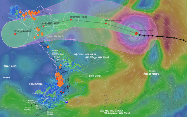 Siêu bão khả năng suy yếu khi vào nước ta song nếu bão di chuyển lệch "tình hình sẽ khác hoàn toàn"