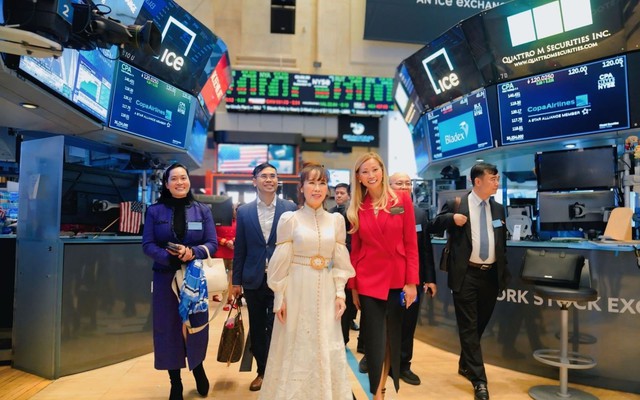 Thăm nơi nắm giữ gần 29.000 tỷ USD ở Mỹ, tỷ phú Nguyễn Thị Phương Thảo bày tỏ khát vọng lớn chưa từng có