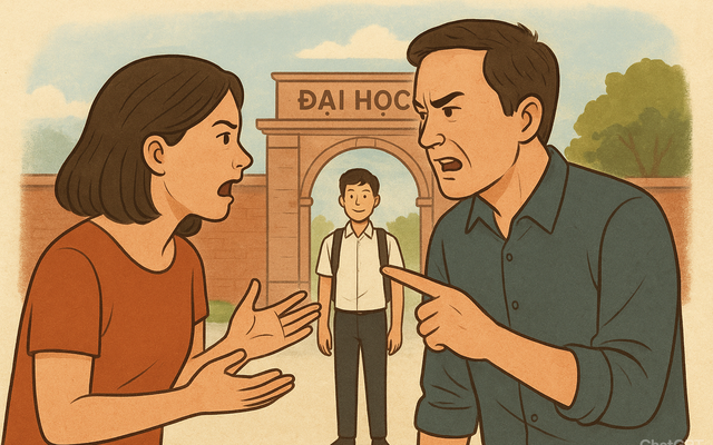 Vợ chồng cãi nhau vì chuyện mở tiệc khao con đỗ đại học: Chồng muốn làm to, vợ ái ngại cả làng ai chẳng đi học