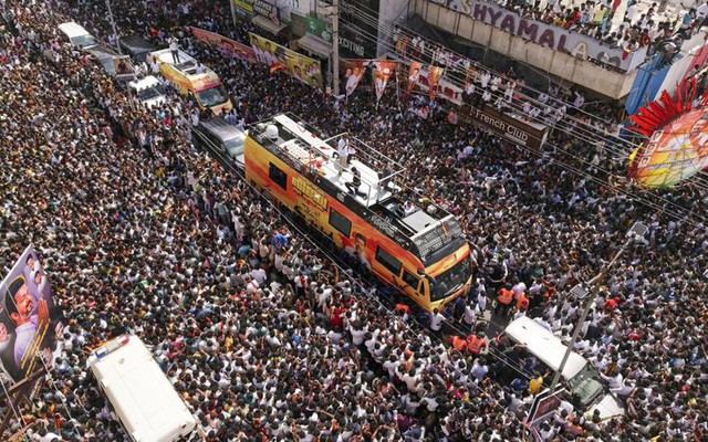 Giẫm đạp tại cuộc vận động tranh cử ở Ấn Độ, ít nhất 36 người thiệt mạng