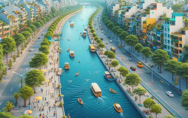 Hai phường cùng 'sở hữu' thượng nguồn sông Tô Lịch có gì đặc biệt?