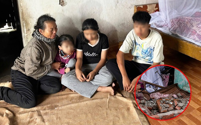 Lốc xoáy ở Ninh Bình: Nhói lòng cảnh 3 con thơ ngơ ngác bên linh cữu mẹ, bố bị thương nặng đang cấp cứu