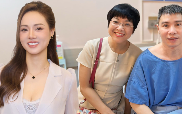 MC Thảo Vân thăm NSND Công Lý khi bạo bệnh, vợ hiện tại có động thái khiến dân mạng tấm tắc: Có phúc!