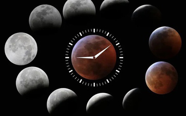 Vì sao trăng đêm nay đổi màu 3 lần?