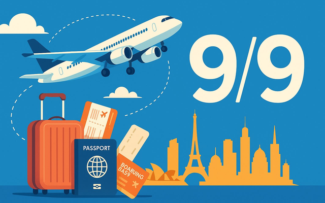 Sale 9/9: Loạt hãng bay tung khuyến mãi đến 99%