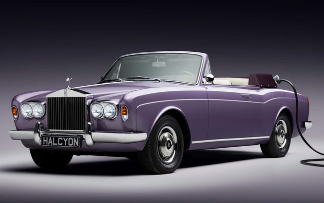 Xế cổ Rolls-Royce được phục chế thành xe điện