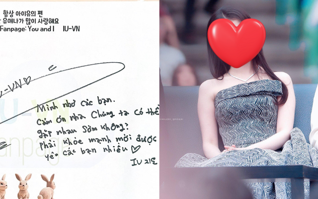 Nữ ca sĩ số 1 Hàn Quốc viết thư tay bằng tiếng Việt, hé lộ 1 ý định ở Việt Nam