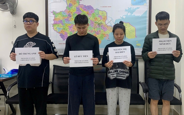 Bắt Nguyễn Thị Hải Hiền cùng 3 người khác