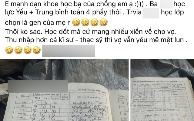 Khen chồng "học dốt nhưng thu nhập hơn kỹ sư, thạc sĩ" gây tranh cãi: Người vợ lên tiếng