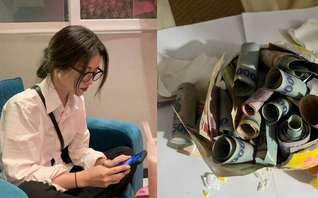 Con heo đất đầy tờ 500k khiến dân mạng nhìn mà tiếc