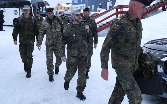 Lính Đức rời Greenland