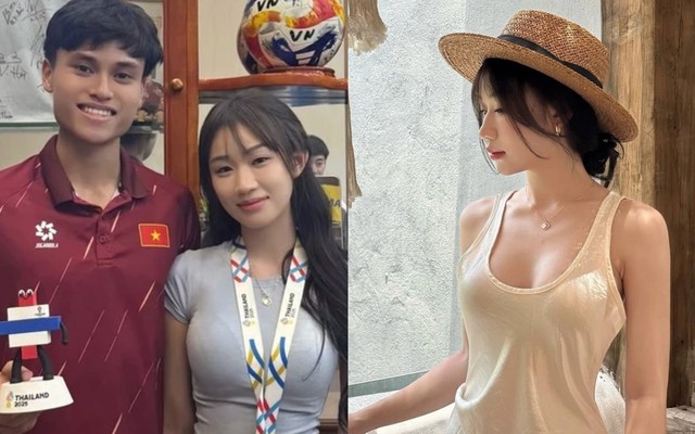 Nhan sắc ngọt ngào của nữ TikToker là bạn gái tiền vệ Phạm Minh Phúc