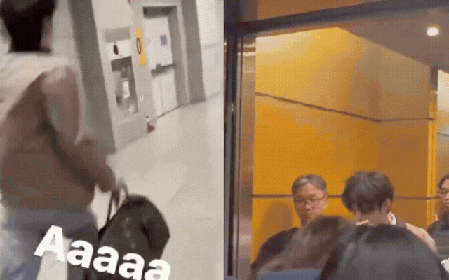 Fan cuồng rượt đuổi nam ca sĩ sợ đến xanh mặt mũi, tác động vật lý luôn nhân viên nữ