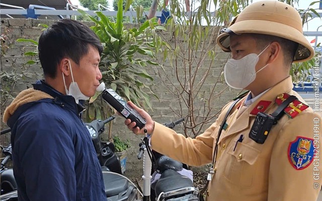 Bắc Ninh xử phạt gần 40.000 trường hợp vi phạm nồng độ cồn trong năm 2025