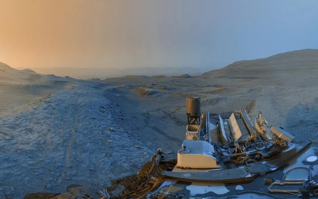 NASA công bố bức ảnh kinh điển trên sao Hỏa