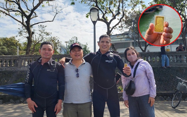 Vụ đánh rơi 2 cây vàng xuống sông Hương: Đã tìm thấy cả 2, chủ nhân lên tiếng