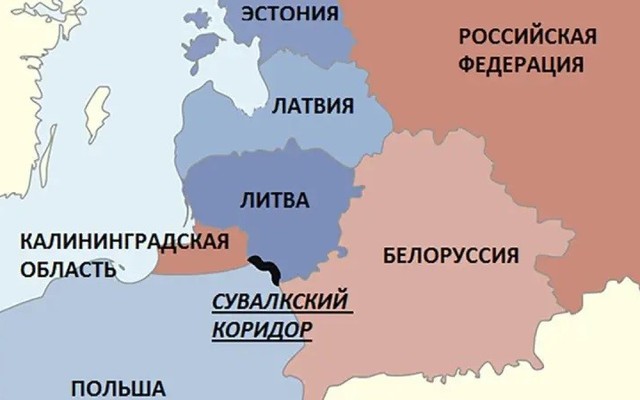 NATO cắt đứt Hành lang Suwalki, phong tỏa vùng Kaliningrad