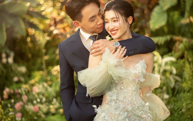 Nóng: Chính thức công bố ảnh cưới như cổ tích của Phương Nhi và con trai tỷ phú Phạm Nhật Vượng
