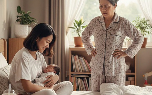 Mẹ vợ đến chăm con gái ở cữ được 10 ngày đã tức tối bỏ về, mẹ chồng lên thay cũng không chịu nổi