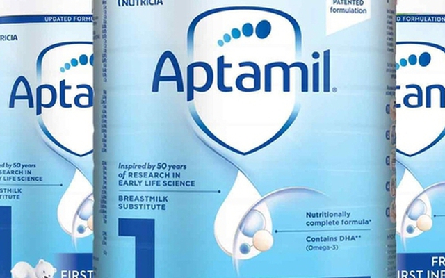 Yêu cầu các sàn thương mại điện tử ngừng kinh doanh, gỡ ngay sản phẩm sữa Aptamil nhiễm độc