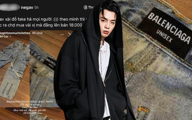 Negav trộn hàng fake để thanh lý đồ hiệu giá khủng