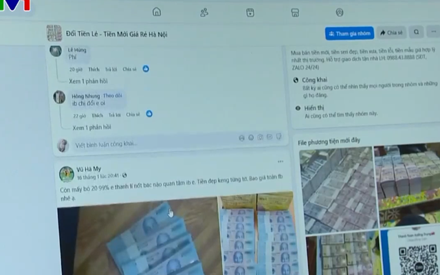 Cẩn trọng sập bẫy lừa đổi tiền mới, tiền lẻ giá rẻ