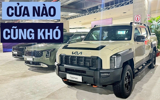 'Kia Tasman chỉ còn một cửa này vào Việt Nam khi Ford Ranger đã bít kín gần như mọi lối đi'