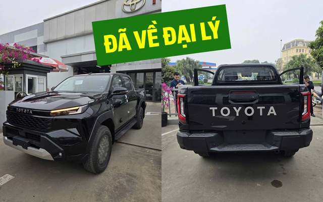 Toyota Hilux 2026 xuất hiện ở đại lý: Nội thất như Land Cruiser Prado, bỏ máy 2.4L, quyết đấu Ford Ranger bằng trang bị khủng