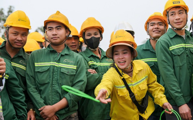 Nhà thầu lớn nhất Việt Nam làm một việc cho 1.100 công nhân: Đại diện Liên đoàn Lao động nói lời cảm ơn